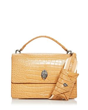 Kurt Geiger London Shoreditch 1963 Croc Embossed Crossbody