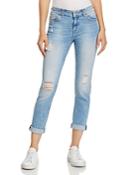 Mavi Ada Grommet Slim Jeans In Eyelet - 100% Exclusive