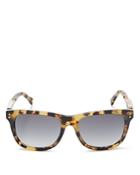 Moschino 003 Rectangle Sunglasses, 53mm