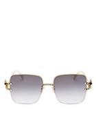 Alexander Mcqueen Women's Square Sunglasses, 57mm
