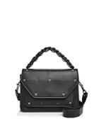 Elena Ghisellini Eclipse Starry Night Medium Leather Satchel