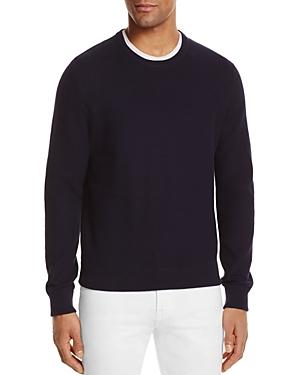 The Men's Store At Bloomingdale's Birdseye Cotton Sweater