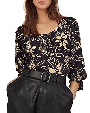 Ba & Sh Sessee Floral Print Blouse