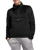 Adidas Originals Fleece Detail Half-zip Sweatshirt