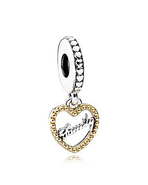 Pandora Charm - Sterling Silver & 14k Gold Loving Family, Moments Collection