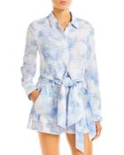 Jonathan Simkhai Anabella Tie Dye Cover-up Top