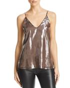 Cami Nyc Olivia Lame Camisole Top