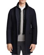 Herno 2-in-1 Stretch-wool Coat