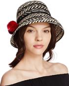 Kate Spade New York Basket Weave Cloche Hat