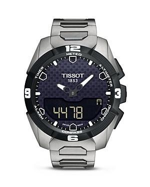 Tissot T-touch Expert Solar Men's Titanium Bracelet Quartz Watch, 45mm