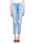 L'agence El Matador French Slim Jeans In Glacier