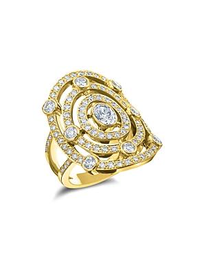 Gumuchian 18k Yellow Gold Carousel Diamond Ring