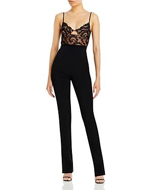 David Koma Lace Bodice Jumpsuit