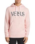 Versus Versace Checkered Logo Hooded Sweatshirt