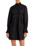 Rebecca Taylor Lace Mock Neck Dress