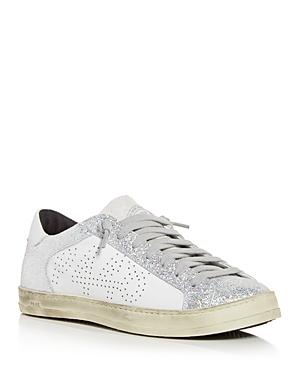 P448 Women's John Glitter Low Top Sneakers - 100% Exclusive