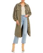 Free People Ruby Long Shirt Jacket