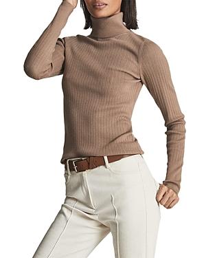 Reiss Nicola Ribbed Turtleneck