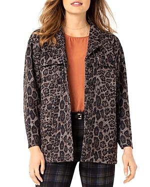 Liverpool Los Angeles Leopard Print Boxy Blazer