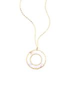 Lana Jewelry 14k Yellow Gold Cielo Mother-of-pearl Pendant Necklace, 18