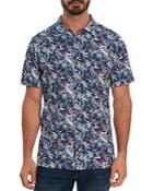 Robert Graham Catch Waves Classic Fit Short Sleeve Shirt