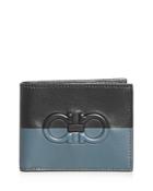 Salvatore Ferragamo Firenze Color-block Leather Bi-fold Wallet