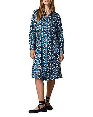 Marina Rinaldi Danzica Printed Shirtdress