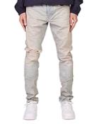 Purple Brand Hickory Stripe Vintage Blowout Skinny Jeans