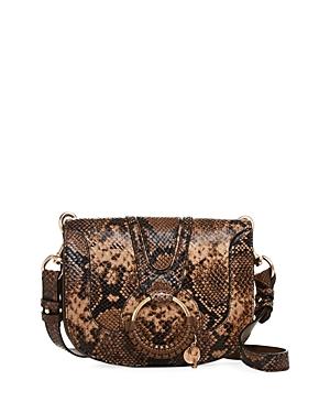 See By Chloe Hana Small Python-print Crossbody