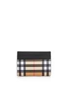 Burberry Vintage Check & Leather Card Case