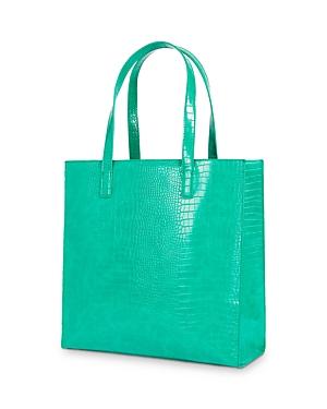 Ted Baker Icon Large Croc Embossed Tote