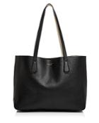 Tory Burch Perry Small Metallic Interior Leather Tote