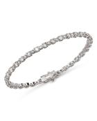 Bloomingdale's Round Diamond Bracelet In 14k White Gold, 4.0 Ct. T.w. - 100% Exclusive