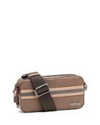 Peserico Striped Leather Crossbody
