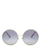Dolce & Gabbana Women's Oversized Round Sunglasses, 63mm