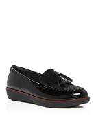 Fitflop Women's Paige Faux Calf Hair Moc Toe Loafers
