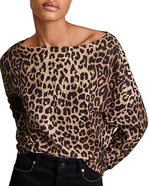 Allsaints Rita Leopard Print Tee