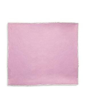 Lele Sadoughi Faux Pearl Trim Square Scarf