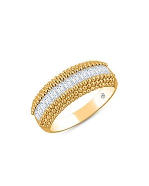 Harakh Colorless Diamond Baguette Band In 18k Yellow Gold, 1.0 Ct. T.w.