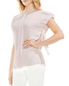 Vince Camuto Drawstring-sleeve Top