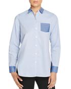 Foxcroft Color Block Tunic Shirt