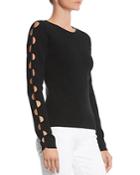 Bailey 44 Love At First Sight Cutout-sleeve Sweater