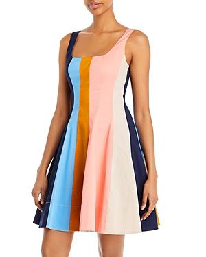 Staud Wells Color Block Dress