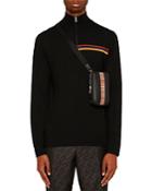 Paul Smith Gents Wool Half Zip Sweater