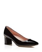 Kate Spade New York Dolores Too Patent Leather Mid Heel Pumps