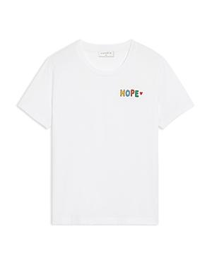 Sandro Mathieu Embroidered Tee