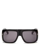 Tom Ford Women's Gino Flat Top Square Sunglasses, 60mm