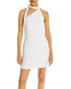 3.1 Phillip Lim Neck Tie Asymmetric Mini Dress