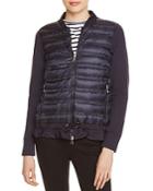 Moncler Quilted Down-front Cardigan