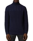 Ted Baker Rolly Multi-stitch Turtleneck Sweater